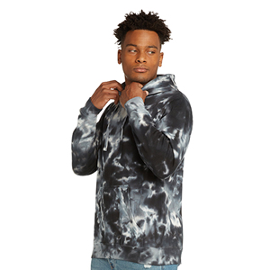 เสื้อฮู้ดผ้าออร์แกนิคหนาพิมพ์ลายดิจิทัลสำหรับผู้ชายผ้าผูกย้อมพิมพ์โลโก้ได้ตามต้องการ2025ฤดูใบไม้ร่วงฤดูหนาว - Product Image 3