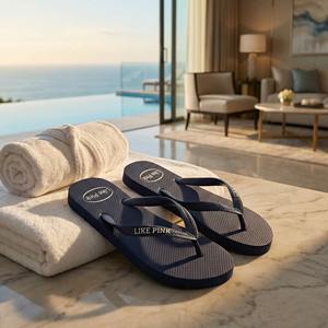 Chaussons d'hôtel en EVA – Logo et design personnalisables |   Léger, durable |   Fabriqué au Vietnam - Product Image 1