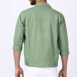 Veste d'hiver confortable, respirante et légère, de la meilleure qualité, en vente chaude, veste en jean pour hommes, fabriquée au Pakistan - Product Image 4