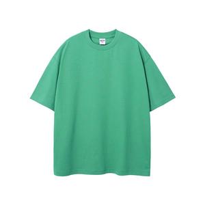 T-shirt vierge personnalisé pour hommes 250 300 Gsm lourd 100% coton T-shirt oversize épaule tombante Boxy Fit Crop T-shirt pour hommes - Product Image 3