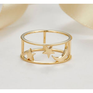 Decoración de Mesa para Ramadán Eid Mubarak, Anillo de Servilleta con Luna Dorada para Accesorios de Mesa, Anillos de Servilleta, Porta Servilletas a Precio Accesible - Product Image 3