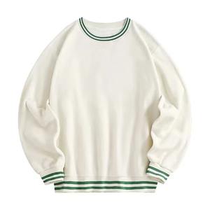 Sweat-shirts décontractés en coton pour hommes, confortables, nouveau design rayé, logo personnalisé, manches longues, respirant - Product Image 1