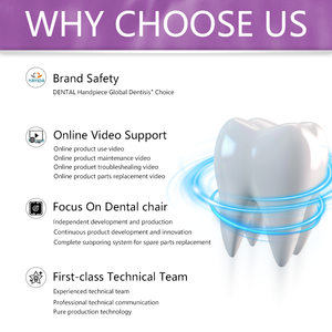 Smart Electric <strong>Dental</strong> Chair <strong>Unit</strong> <strong>with</strong> Ceramic Spitton - Ergonomic Design, <strong>LED</strong> <strong>Lighting</strong> &amp; Assistant System for Modern Clinic - Product Image 6
