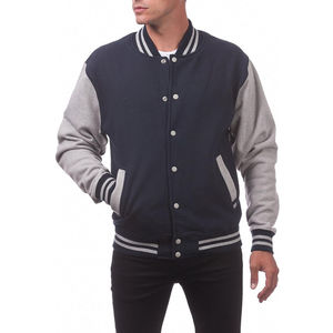 Chaqueta Varsity de Alta Calidad, Chaqueta Cortavientos, Chaqueta de Forro Polar de Manga Larga, Bordada de Béisbol con Dos Bolsillos Laterales de RSW - Product Image 3