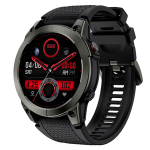 Montre connectée Sower S53 1,43 pouces AMOLED GPS, tracker d'activité sportive pour hommes avec moniteur de fréquence cardiaque, étanche IP68 - Product Image 2