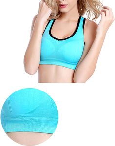 Meilleur soutien pour soutien-gorge de sport pour poitrines généreuses, blanc, sublimation, course à pied, grande taille, ensemble d'entraînement respirant et à séchage rapide - Product Image 6
