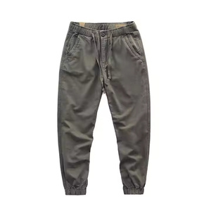 Logo personnalisé Pantalon de jogging Cargo de taille moyenne pour hommes avec multi-poches Nouvelle arrivée Pantalon de travail décontracté en plein air avec braguette zippée - Product Image 4