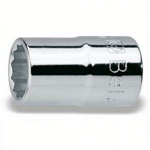 Chiavi a bussola poligonali cromate con attacco quadrato femmina da 1/2 pollice - Product Image 2