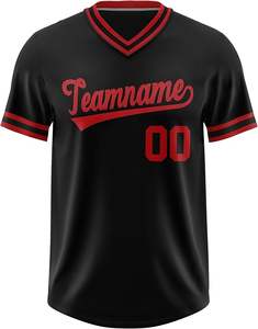 Nouveau maillot de baseball à la mode à séchage rapide cousu broderie personnalisée sublimation hommes maillot de baseball de softball - Product Image 6