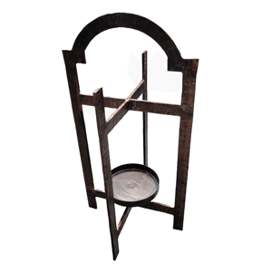 Elegante soporte de vela de hierro con marco de Metal de tamaño personalizado, mesa de fiesta en casa, candelabros decorativos, bandejas para servir para inauguración de la casa - Product Image 1