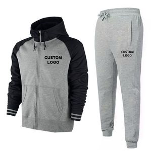Unisex Slim Fit Gimnasio Jogging Wear Nuevo conjunto de chándal deportivo de invierno Logotipo personalizado Estampado Tela transpirable Tallas grandes Deportes de invierno calientes - Product Image 4