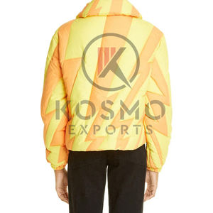 Chaqueta de Plumón Personalizada para Hombre, Color Sólido, Invierno, Nueva Moda, Gruesa, Impermeable, Resistente al Viento, Reversible, con Capucha y Logotipo en el Cuello - Product Image 2