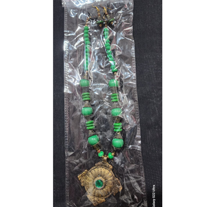 Collier élégant en perles de résine, bijoux fantaisie tendance pour les fêtes, collier en perles de résine unisexe fait à la main, collier chrétien en perles de résine - Product Image 6