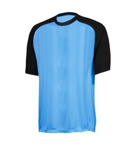 เสื้อยืดผู้ชายผ้าโพลีเอสเตอร์ แห้งเร็ว ระบายอากาศได้ดี เหมาะสำหรับออกกำลังกาย เล่นกีฬา วิ่ง และฟิตเนส - Product Image 1