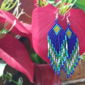 Top Quality <b>Handmade</b> Beaded <b>Earrings</b> for Women Fashion Jewelry Available at Wholesale Price By AALIYAN IMPEX - Product Image 6