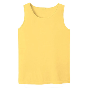 Camisetas sin mangas para hombre con etiqueta privada, gimnasio, algodón sin mangas, colores sólidos, tela de la mejor calidad, chaleco de ejercicio para hombre con estilo deportivo - Product Image 2