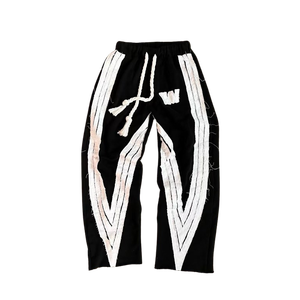 ชุดเซ็ตแทรคสูทผ้าฟลีซเดนิมปักลายสไตล์สตรีทแวร์ ผลิตจากโรงงาน พรีเมียม 100% ผ้าฝ้าย  แบบสั่งทำพิเศษ  สำหรับฤดูหนาว - Product Image 4