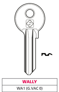 Chiave Ottone Wa1 (g. Vac 0) Wally - Product Image 1