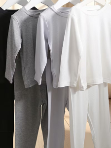 Ensemble pyjama deux pièces pour garçons de haute qualité, respirant et écologique, imprimé à l'écran, manches longues, Lennox Fashion, 100% coton - Product Image 4