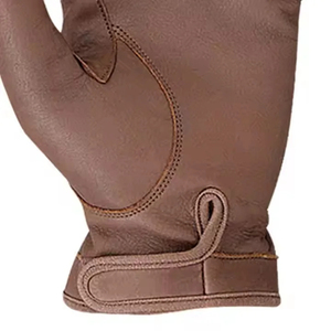 Gants d'équitation légers et à séchage rapide avec étiquetage privé, logo personnalisé, fabriqués en cuir véritable - Product Image 5