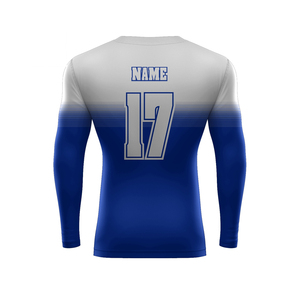 Camiseta Deportiva de Manga Larga Rash Guard, Spandex/Poliéster, Secado Rápido, Transpirable, Personalizable, a la Moda, Mejor Talla para Hombre - Product Image 5