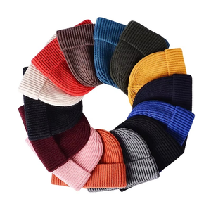 Venta caliente Casual Hip Hop Beanie Cap Nuevo diseño Transpirable Jacquard Tela Cómoda Elegante Hecho Pakistán para el uso diario - Product Image 1