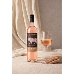 Capa y Espada - Vino Rosado Seco Garnacha Tempranillo 11% ABV Vino Rosado Español 750ml - Product Image 3