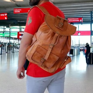 Handmade Vintage Genuine Leather Backpack <b>for</b> <b>Men</b> Women Personalized <b>Laptop</b> <b>Messenger</b> <b>Bag</b> <b>for</b> Travel Hiking College Fashionable - Product Image 5