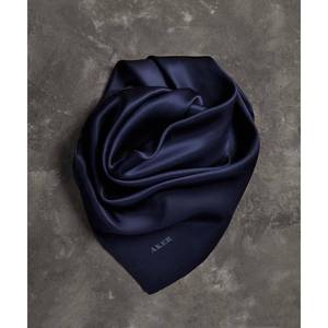 Plain Stone Washed Silk Crepe Satin <b>Square</b> <b>Scarf</b> 90x90 - Product Image 2
