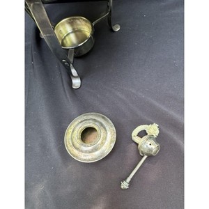 Antique Silver Plated Chafing Dish with Wooden Handle for Dinner Party Catering Warming & Holding Equipment - Product Image 5