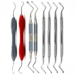 Lucas Premium Kit de chirurgie dentaire manuelle Ensemble de curettes en acier inoxydable pour la chirurgie buccale Instrument approuvé CE - Product Image 4