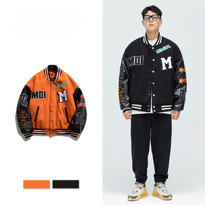 Chaqueta universitaria Letterman de calle alta para hombre 2025, bordado de chenilla, soporte personalizado, manga larga, revestimiento de peso pesado para invierno - Product Image 2