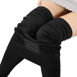 Leggings Deportivos de Cintura Alta para Mujer, de Color Sólido, de Alta Calidad, con Bolsillos, Tejido Suave - Product Image 2