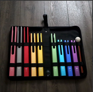 Tubes de solfège - 9 fréquences de solfège, ensemble premium de 9, légers... - Product Image 3