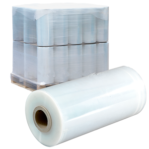 Fabrik preis Transparente Palette PE Guss <span class=keywords><strong>stretch</strong></span> folie 20 Mikron Härte Weiche ausziehbare Schrumpf folie
