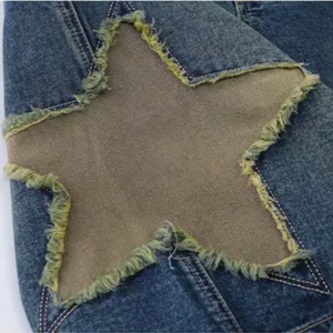 Vente en gros de shorts en jean décontractés d'été de haute qualité pour hommes streetwear en denim vintage avec logo personnalisé motif uni écologique - Product Image 3