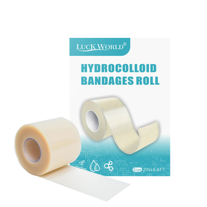 Pansements hydrocolloïdes auto-adhésifs flexibles et imperméables de qualité médicale pour soins des plaies, en rouleau, pour l'acné - Product Image 1