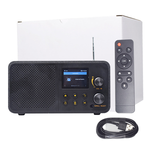 Bán Hot bluetooth kích hoạt màn hình màu loa với 1800mAh pin FM wifi internet đài phát thanh - Product Image 1