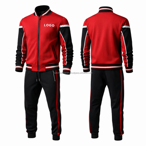 Conjunto Deportivo Ligero con Capucha y Estampado para Hombre, Chaqueta Cortavientos y Pantalones Jogger, Ropa Deportiva Urbana al por Mayor - Product Image 5