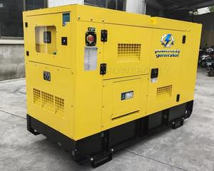 Yellow Diesel 50kW 400V 3-Phase Industrial Backup Power Generator with Soundproof Canopy for Engine <b>12V</b> <b>DC</b> Start ATS - Product Image 1