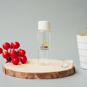 Botella cosmética cuadrada PET de 30ml con bomba para champú de tóner de suero - Product Image 3