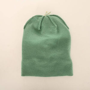 Bonnet en acrylique rayé personnalisé avec pompon, bonnet d'hiver tricoté, logo en caoutchouc personnalisé, vente en gros OEM - Product Image 5