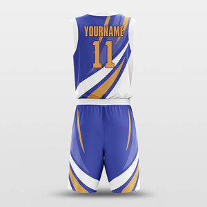 Uniforme de Baloncesto Reversible de Malla Transpirable sin Mangas, Venta al por Mayor, Personalizable para Equipos, de Secado Rápido, Servicio OEM - Product Image 4
