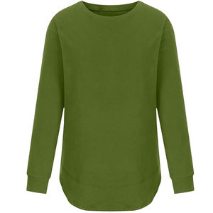 Sweatshirts décontractés pour femmes personnalisés, légers, en molleton surdimensionné, unis - Product Image 5
