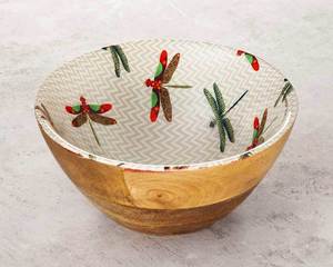 Colored Decal Printed Bowls Designer Natural Design Soap Bowl Indoor Decor Dinning Table Design Fruits Bowls - Product Image 6