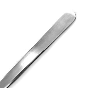 Pince à épiler professionnelle incurvée à pointe fine en acier inoxydable de haute qualité pour les poils incarnés - Product Image 4