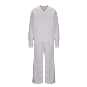 ชุดวอร์มผ้าฝ้ายสองชิ้นสำหรับผู้หญิงเสื้อแขนยาวใส่สบายพร้อมกางเกงเข้าชุด - Product Image 2