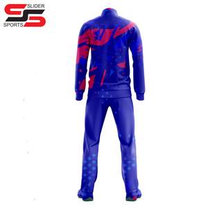 Chándal de poliéster para hombre, venta al por mayor, trajes de dos piezas con logotipo personalizado de alta calidad, chándal de color sólido para hombre - Product Image 2