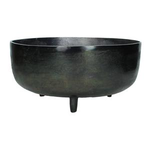 Centres de table de mariage Vente en aluminium nickelé Base à pied Bol à fleurs Meilleur vendeur Bol à fruits en aluminium à pied - Product Image 6