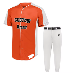 Maillots de baseball respirants personnalisables, ensembles confortables au design grande taille pour vêtements de softball - Product Image 4